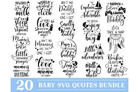 Download Baby Svg Bundle New Born Baby Svg Cute Baby Sayings 738078 Cut Files Design Bundles