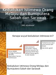 Mereka berhak untuk memerintah siapapun di. Kedudukan Istimewa Orang Melayu Dan Bumiputera Pptx