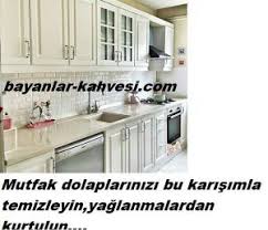 Mutfak Dolaplarinizi Bu Karisimla Temizleyin Yaglanmadan Kurtulun Mutfak Dolaplari Dolaplar Mutfak