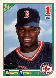 1990ScoreMaurice Vaughn#675Boston Red SoxRookie