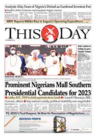 We did not find results for: Monday 16th November 2020 By Thisday Newspapers Ltd Issuu