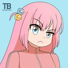 Hitori Gotoh from Bocchi The Rock! 🤨 : rAnimemes