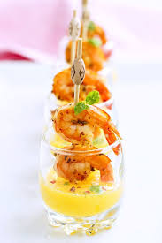 Chorizo and shrimp quesadillas with smoky guacamole rachael's lucky 7 layer dip Succulent Shrimp Shooters Recipe With Mango Sauce Best Appetizer Eatwell101