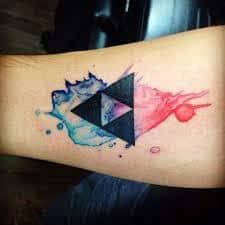 This sacred relic is formed with the golden triangles that have mystical powers. What Does Triforce Tattoo Mean Represent Symbolism