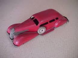 1930s Wyandotte Pressed Steel Lasalle Art Deco Car All Original 15 Inch Ebay Antique Toy Car For Sale Toy Cars For Sale Art Deco Car Antique Toys