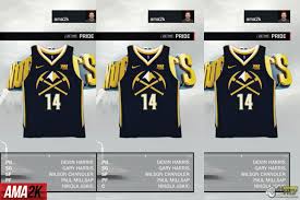 Please note that the links above are affiliate links, meaning that at no additional cost to you, i will earn a commission if you decide to make a purchase after clicking through the link. Denver Nuggets City Jersey Icon Nba 2k17 At Moddingway