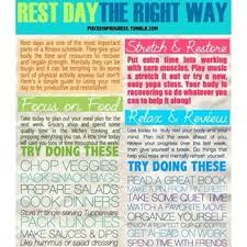 Rest Day Is So Important To Your Mind And Your Body Fitness Fitness Tips Daily Motivation