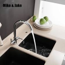 Portfolio 55 are franke's top of the range taps, offering uncompromising design and a 5. Double Handle Chrome Kitchen Sink Faucet Kitchen Mixer Double Handle Kitchen Faucet Sink Mixer Tap Bathroom Faucet Tap Uk Style Kitchen Faucets Aliexpress