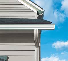 Should gutters match roof or house? Gutters And Downspouts Alside
