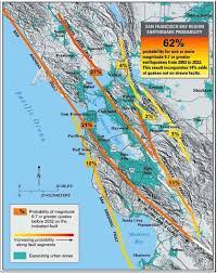 California Fault Line Map Erdbeben Kalifornien Angst