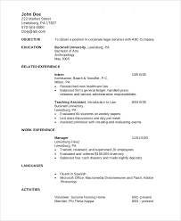 Free 7 Sample Career Objective Statement Templates In Ms Word Pdf