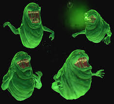 3d Art Of Slimer From Ghostbusters This Will Be Used As Inspiration For My Alien Design