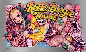 Bottleneck Gallery - Roller Boogie Night by Rockin' Jelly Bean | Hi-Def  Ninja - Pop Culture - Movie Collectible Community