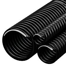 Black Corrugated Pond Hose 25mm to 5m Long Pond Hose for ...