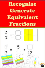 Equivalent Fractions Worksheets 3rd 4th Grade Distance Learning Fractions Worksheets Math Fractions Worksheets Equivalent Fractions