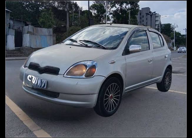 Premium 2001 Toyota Vitz (XP10) available at Megebeya.com, AI generated