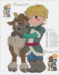 One printable pdf (with all files): Frozen Cross Stitch Pattern Icon Vtwctr
