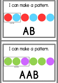 Students Create The Pattern Choose The Colors Or Could Even Use Some Fun Stickers To Cr Kindergarten Math Patterns Kindergarten Math Activities Math Patterns