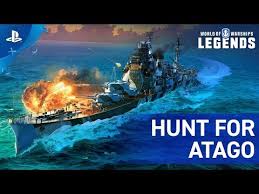 World Of Warships Legends Hunt For Atago Ps4 Youtube
