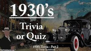 However, fillmore the volkswagen van, voiced by george carlin, who also died in 2008, appears here, voiced by. History Of The 1930 S Trivia Quiz 2 Youtube