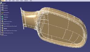 Mirror constraint in catia v5: Parametric Cad Model Of Car Mirror Wireframe Download Scientific Diagram