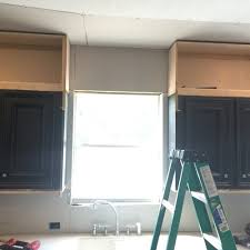 kitchen cabinets to the ceiling