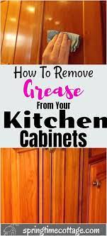 How To Clean Your Wooden Cabinets Cleaning Hacks Household Cleaning Tips Household Hacks