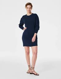 Spanx Spanx Airessentials Crew Neck Dress Timeless Navy