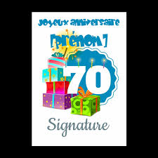 Des cartes virtuelles gratuites pour célébrer un anniversaire de mariage ou de rencontre. Carte Joyeux Anniversaire Cadeau 70 Ans Gratuit A Imprimer Carte 2606