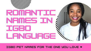 Each part of these names has a symbolic meaning. Igbo Lesson 4 Romantic Names For Women In Igbo Learning Igbo Language For Beginners Youtube