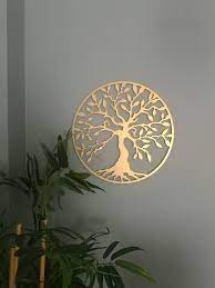 Tree Of Life Metal Wall Art Gold Wall Decor Family Tree Wall Etsy Family Tree Wall Decor Metal Wall Art Gold Metal Wall Art