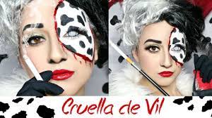 My daughter loves the movie 101 dalmatians. Cruella De Vil Halloween Makeup Tutorial Youtube