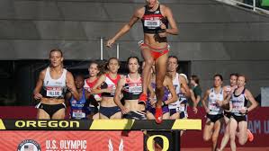 The women's event was added in 2008. Olympic Trials Emma Coburn Looks For Women S 3k Steeplechase Repeat