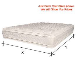 International & australian mattress sizes. Order A Custom Size Mattress Handmade To Your Measurements