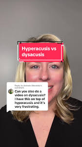 Replying to @Antonio Mendola Understanding Hyperacusis and Dysacusis Have  you ever heard of Hyperacusis or Dysacusis? Our expert in hearing health  care, Dr. Maria Morrison, can explain the difference! ...