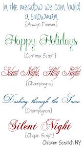 Free Holiday Fonts Personal And Commerical Use Holiday Fonts Christmas Fonts Scrapbook Fonts
