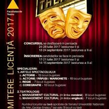 A urmat studiile masterale, promoția 2017, la artele spectacolului, facultatea de teatru a aceleiași universități. Facultatea De Teatru Iasi Home Facebook