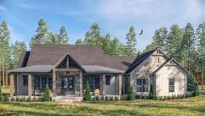 Rustic Ranch Style House Plan 4369