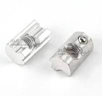 China Solar Aluminum Sliding Block With Spring Ball M8 Nut ...