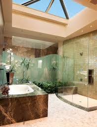 Atrium Bathroom A Good Reason For Moving The Toilet Out It Allows The Bathroom To Be On Public Display Bathroom Design Luxury Dream Bathrooms Luxury Homes