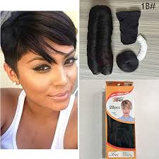 Cheap synthetic weave, buy quality hair extensions & wigs directly from china suppliers:eunice short femi weave synthetic hair extensions layered 28 pieces brown #27 hair straight high temperature fiber 3 5inches enjoy free shipping worldwide! Bump Quick Weave Hairstyles Www Macj Com Br