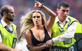 There are some weird and wacky ways to make a living (such as sitting in coffee shops writing things. Champions League Streaker S Stunt Valued At An Eye Watering 5 7m B T