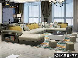 Rustic vintage refinished table, classic furniture. Velvet Hanf Linen Hemp Fabric Sectional Sofas Living Room Sofa Set Furniture Alon Couch Puff Asiento Muebles De Sala Canape U Living Room Sofas Aliexpress