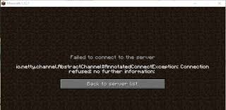 The icons in the steamvr mini window until a client attempts to connect to the server. How To Fix Io Netty Channel Abstractchannel Annotatedconnectexception Minecraft Error