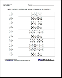 Basic Fraction Division No Whole Parts Or Cross Cancelling The Best Way To Learn How To D Common Core Math Worksheets Math Worksheets Word Problem Worksheets