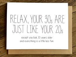 Showing search results for 30th birthday funny sorted by relevance. Funny Birthday Card 30th Birthday Card Birthday Card 20s And 30s Birthday Quotes Funny 30th Birthday Quotes Happy Birthday Quotes For Him