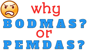 Why Pemdas Or Bodmas In 2020 Bodmas Pemdas Math