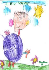 Un Bel Sole E Simpatiche Nuvolette Nel Disegno Di Martina M Per La Festadelpapa Disegni Bambini Disegni Festa Del Papa