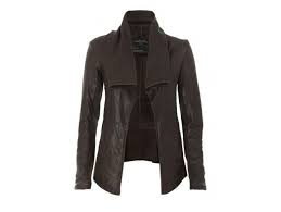 Allsaints All Saints Datya Waterfall Brown Leather Jacket Uk 8 Us 4 550 Coats Jackets Women All Saints Leather Jacket Leather Jacket
