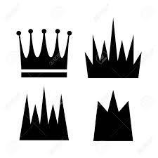 5 out of 5 stars. Set Of Simple Crown Icon With Shadow Royal Symbol Diadem Isolated Royalty Free Cliparts Vectors And Stock Illustration Image 105020200